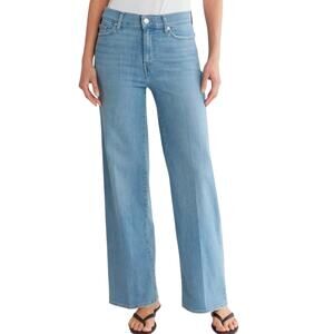 Frame Le Slim Palazzo High Waist Wide Leg Jeans Size 30